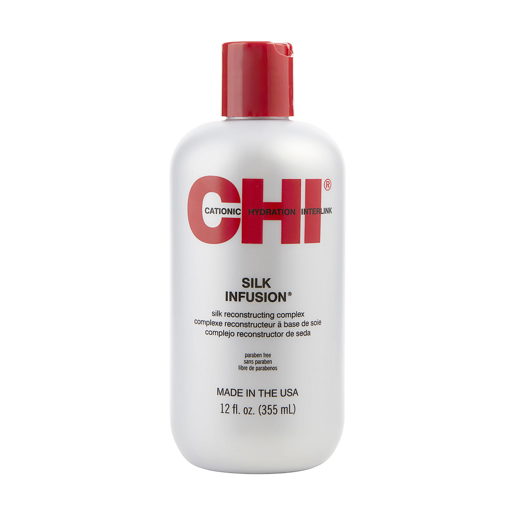 Відновлювальний комплекс для волосся CHI Silk Infusion із шовком, 355 мл